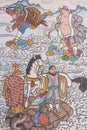 Chinese classic wall painting