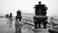 Chinese style classical architecture at the Hengdian Film and Television Base in China.