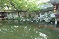 Chinese classical gardens in Tongli Ancient Town in Suzhou Royalty Free Stock Photo