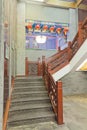 Chinese classical wood stairway