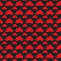 Chinese cloud seamless pattern