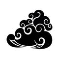 chinese cloud silhouette asian