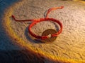 chinese coin bracelet Royalty Free Stock Photo
