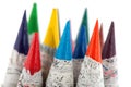 Chinese color pencils Royalty Free Stock Photo