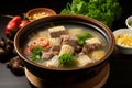 Chinese comfort in a bowl Corn and pork bone soup