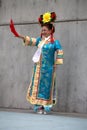 Chinese Concubine Costume Royalty Free Stock Photo