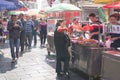 Chinese country market street in guizhou 2