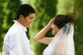 Chinese couple Royalty Free Stock Photo