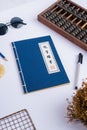 Chinese Notebook Accesories from front Royalty Free Stock Photo