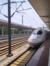 Chinese CRH High Speed Railway Royalty Free Stock Photo