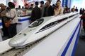 Chinese CRH380A high speed train model Royalty Free Stock Photo
