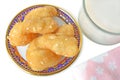 Chinese cruller and soy milk Royalty Free Stock Photo