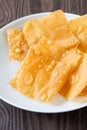 Chinese cuisine deep fried wonton Royalty Free Stock Photo