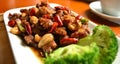 Chinese Cuisine Kung Pao Beef Royalty Free Stock Photo