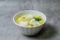 Chinese cuisine shrimp wonton dumpling noodle soup food Royalty Free Stock Photo