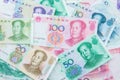 Chinese currency (renminbi) Royalty Free Stock Photo