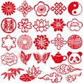 Chinese decorative icons