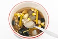 Chinese dessert ,Assorted Beans In Longan Syrup Royalty Free Stock Photo