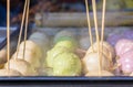 Chinese dessert,street food in yunnan china. Royalty Free Stock Photo