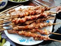 Chinese dish - lamb skewers