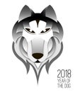 Chinese 2018 dog symbol