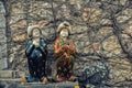 Chinese dolls at Longmen Caves, Luoyang, China Royalty Free Stock Photo