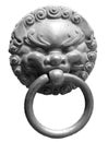 The chinese door knocker Royalty Free Stock Photo