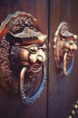 Chinese door knocker