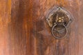 Chinese door knocker symbol of vintage chinese style.11 Royalty Free Stock Photo