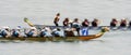 Chinese dragon boat race