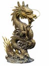 The Chinese Dragon golden