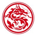 Chinese dragon2 Royalty Free Stock Photo