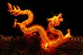 Chinese dragon lantern Royalty Free Stock Photo