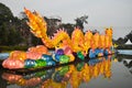 Chinese Dragon Light at Nicco Park Kolkata India