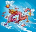 Chinese Dragon Painting Royalty Free Stock Photo