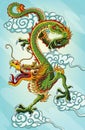 Chinese Dragon Painting Royalty Free Stock Photo