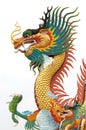 Chinese dragon statue Royalty Free Stock Photo