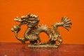 Chinese dragon statue. Royalty Free Stock Photo