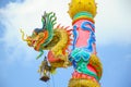 Chinese dragon statue Royalty Free Stock Photo