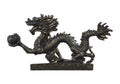 Chinese Dragon Statue Isolated