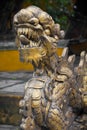 Chinese dragon temple guardian