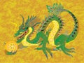 CHINESE DRAGON TO MONEY AND RICHES