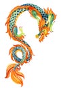 Chinese Dragon. Royalty Free Stock Photo