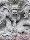 Chinese dragon wall