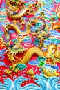 Chinese Dragon at the wall