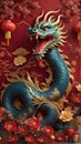 Chinese dragon wallpaper chinese new year theme