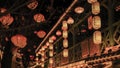 Chinese dragon year, Chinese lunar new year celebrating in Xian, China. Lantern Festival