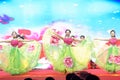 Chinese dream dance-Women entrepreneurs chamber of Commerce celebrations Royalty Free Stock Photo