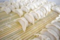 Chinese dumpling (Jiaozi) Royalty Free Stock Photo