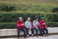 Chinese elderly women